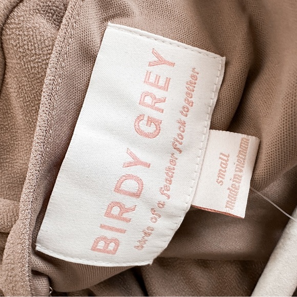 Birdy Grey Shamin Dress in Taupe Bridesmaid Cocktail - Picture 4 of 5